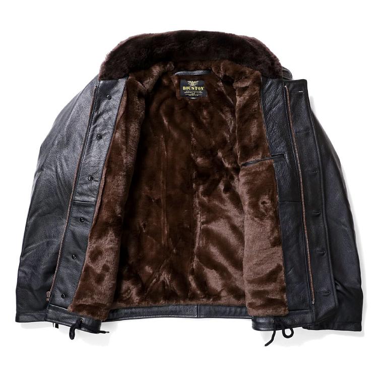 HOUSTON（ヒューストン） 8177 COW LEATHER N-1 DECK JACKET