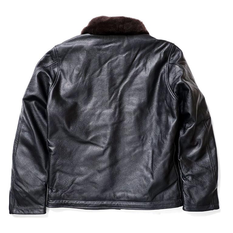 HOUSTON（ヒューストン） 8177 COW LEATHER N-1 DECK JACKET