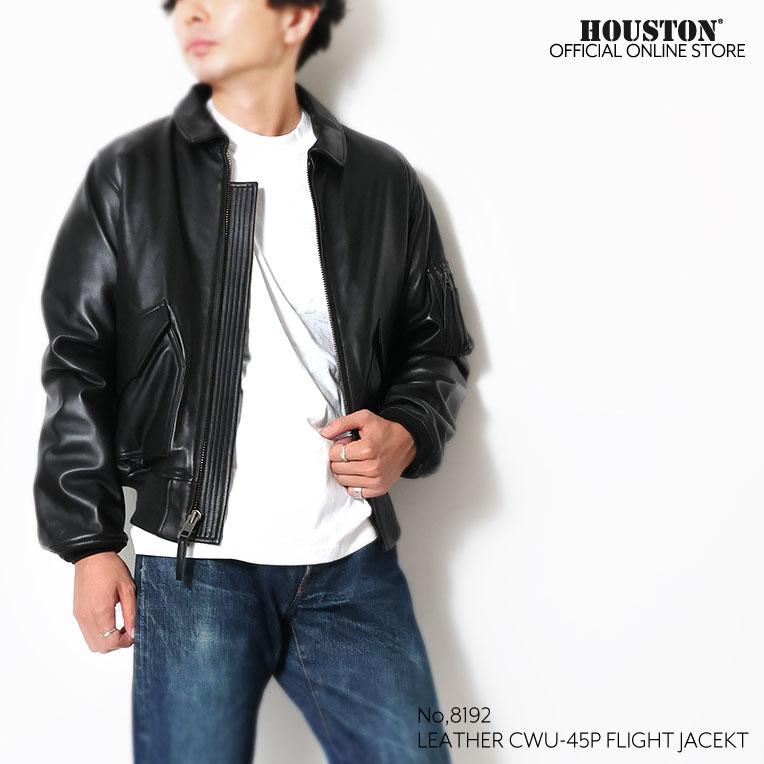 HOUSTON（ヒューストン） 8192 SHEEP LEATHER CWU45P FLIGHT JACKET