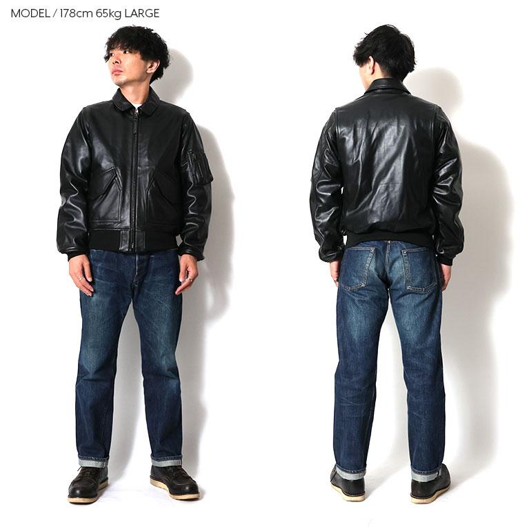 HOUSTON（ヒューストン） 8192 SHEEP LEATHER CWU45P FLIGHT JACKET
