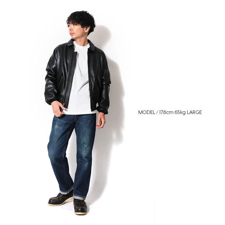 HOUSTON（ヒューストン） 8192 SHEEP LEATHER CWU45P FLIGHT JACKET