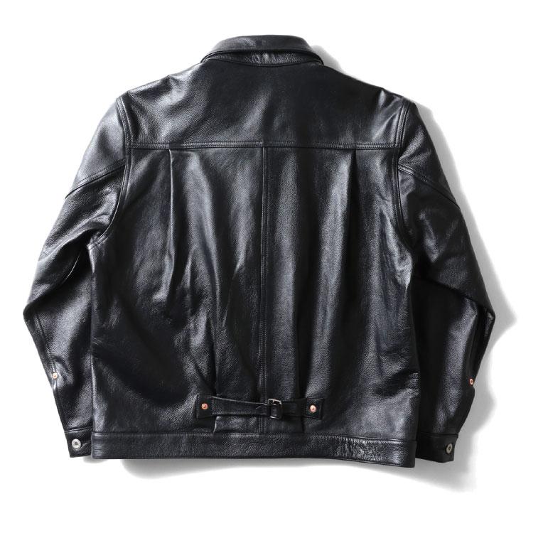 HOUSTON（ヒューストン） 8215 COW LEATHER TRACK JACKET / カウレザー