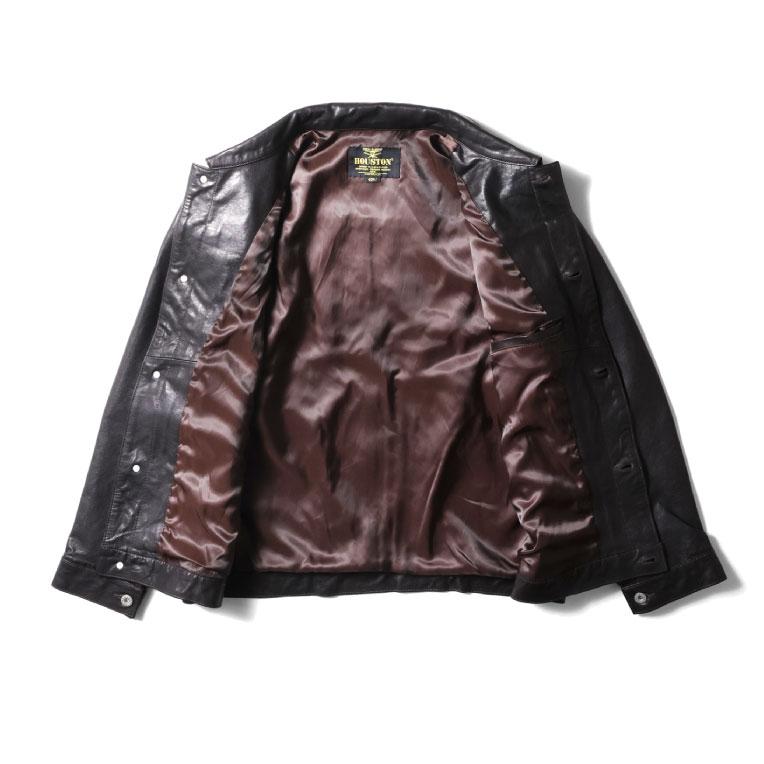 HOUSTON（ヒューストン） 8219 VEGETABLE LAMB WASHABLE TRACK JACKET