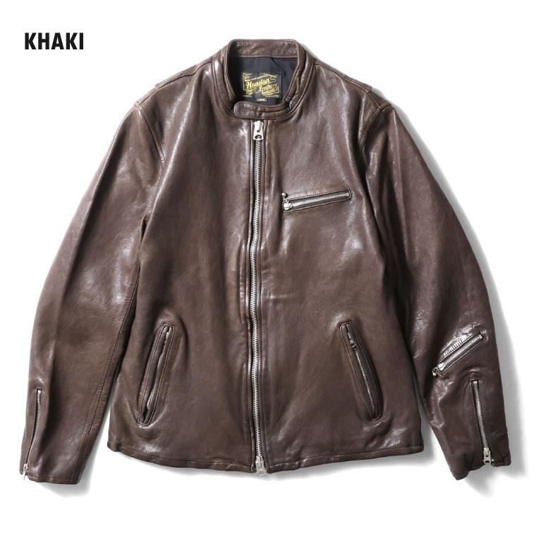 HOUSTON（ヒューストン） 8224 LEATHER SINGLE RIDERS JACKET / レザー