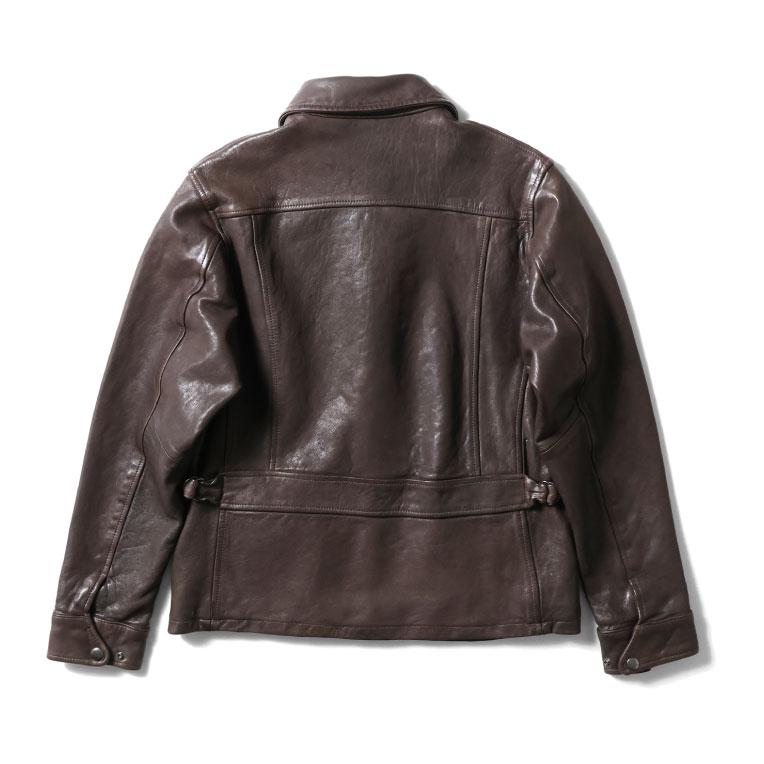 HOUSTON（ヒューストン） 8225 LEATHER COLLAR JACKET / レザーカラー
