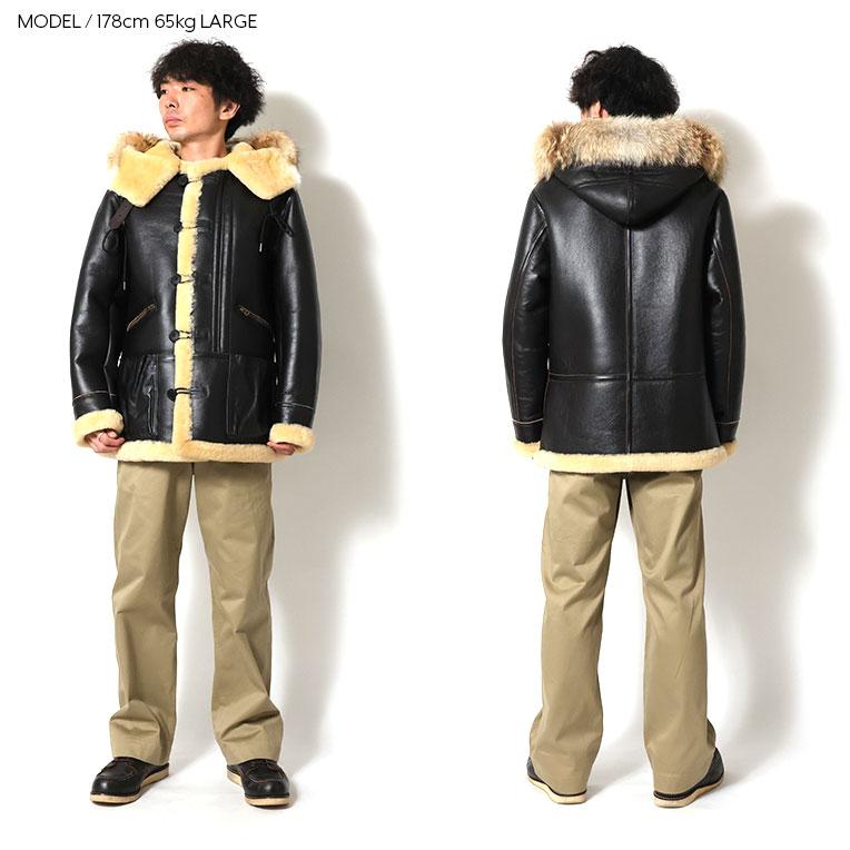 HOUSTON / ヒューストン 8230BC MOUTON B-7 FLIGHT JACKET / ムートンB-7フライトジャケット -全1色-の画像