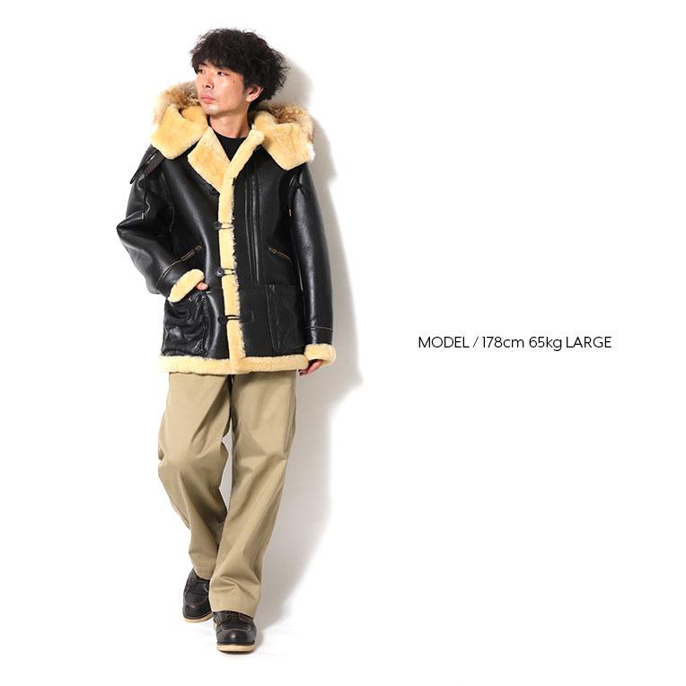 HOUSTON / ヒューストン 8230BC MOUTON B-7 FLIGHT JACKET / ムートンB-7フライトジャケット -全1色-の画像