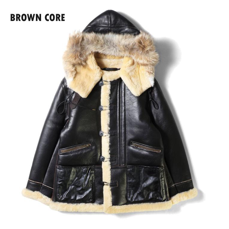 HOUSTON / ヒューストン 8230BC MOUTON B-7 FLIGHT JACKET / ムートンB-7フライトジャケット -全1色-の画像