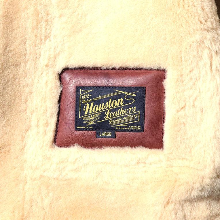 HOUSTON / ヒューストン 8231 MOUTON B-3 FLIGHT JACKET -1POCKET- / ムートンB-3フライトジャケット-1POCKET- -全1色-の画像
