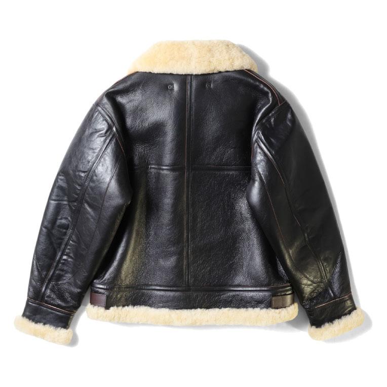 HOUSTON / ヒューストン 8231BC MOUTON B-3 FLIGHT JACKET -1POCKET- / ムートンB-3フライトジャケット-1POCKET- -全1色-の画像