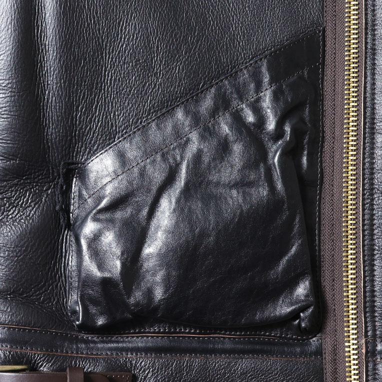 HOUSTON / ヒューストン 8231BC MOUTON B-3 FLIGHT JACKET -1POCKET- / ムートンB-3フライトジャケット-1POCKET- -全1色-の画像