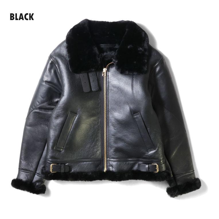 HOUSTON（ヒューストン） 8233 MOUTON B-3 FLIGHT JACKET -2POCKET