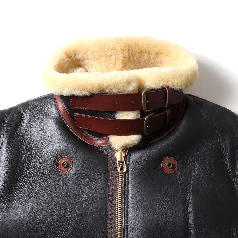 HOUSTON（ヒューストン） 8233 MOUTON B-3 FLIGHT JACKET -2POCKET