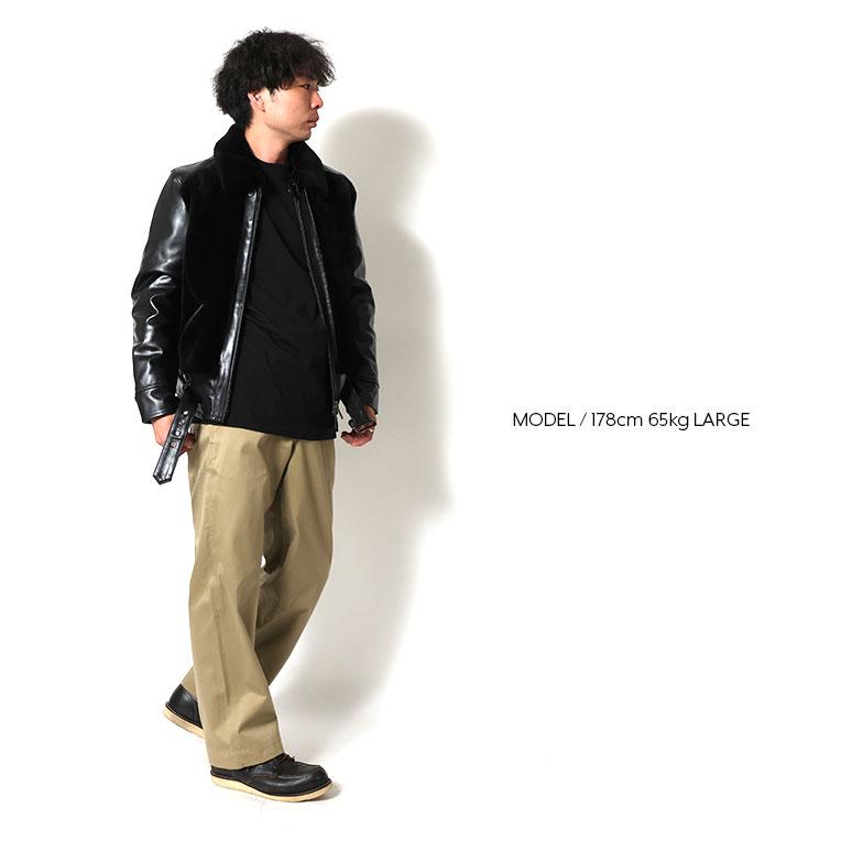 HOUSTON（ヒューストン） 8234 MOUTON GRIZZLY JACKET / ムートン