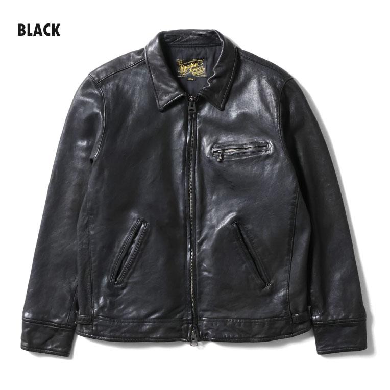HOUSTON / ヒューストン 8236 LEATHER POLICEMAN JACKET / レザーポリスマンジャケット -全2色-の画像