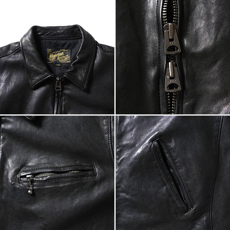 HOUSTON / ヒューストン 8236 LEATHER POLICEMAN JACKET / レザーポリスマンジャケット -全2色-の画像