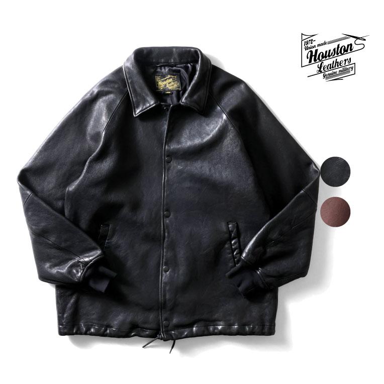 HOUSTON（ヒューストン） 8237 LEATHER COACH JACKET / レザーコーチ