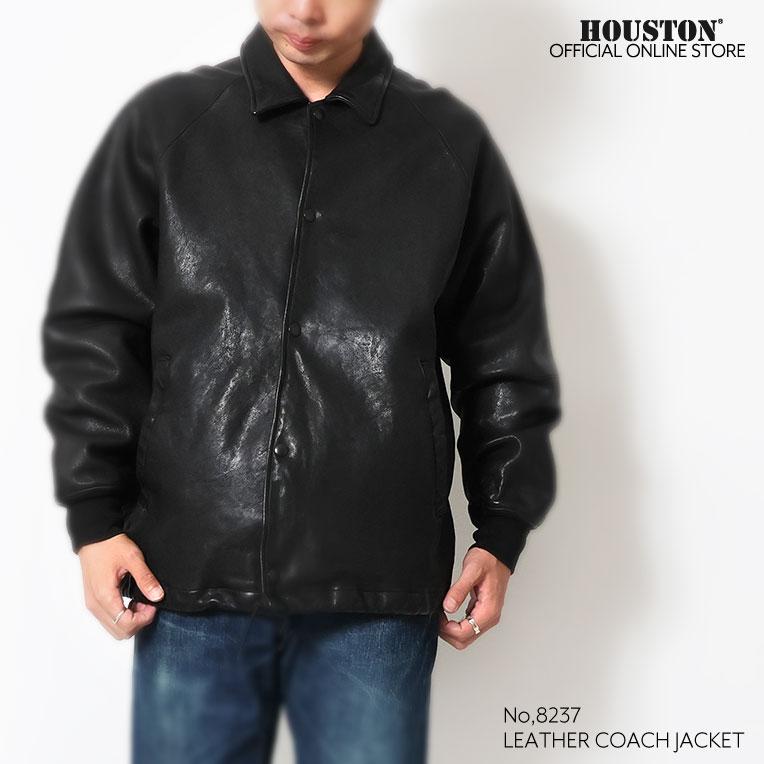 HOUSTON（ヒューストン） 8237 LEATHER COACH JACKET / レザーコーチ