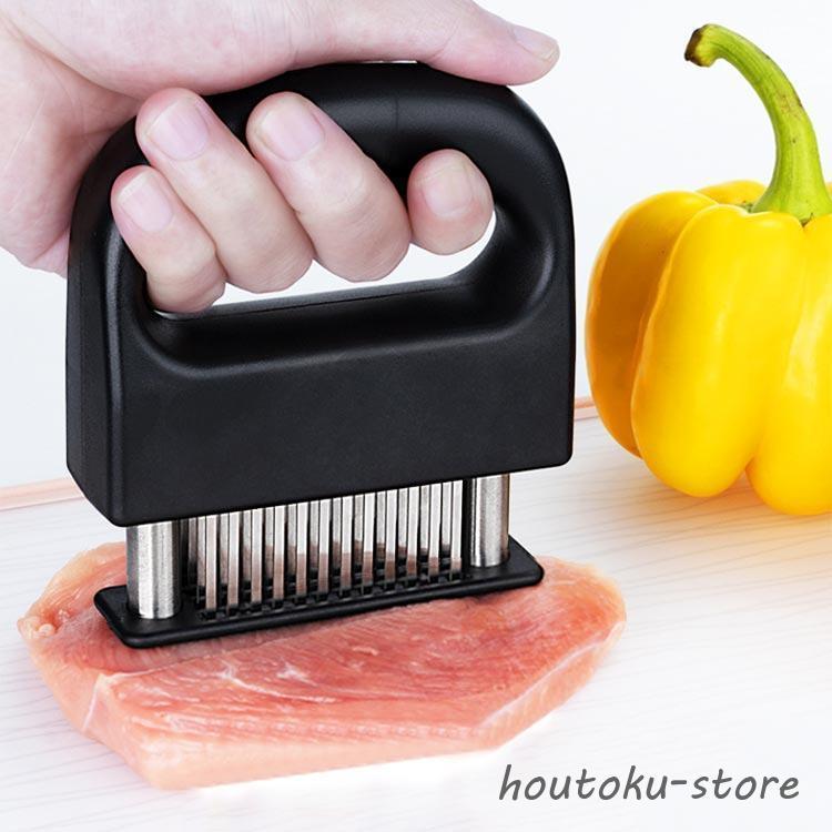 Jaccard 肉たたき器 48本のナイフ Amazon | 肉筋切り器 ミートテンダライザー 48本刃仕様 ジャ