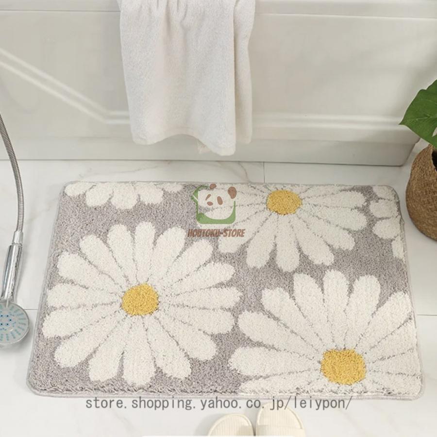 ❇️バスマット 足ふきマット 北欧風 吸水速乾 ふわふわ 厚手 暖かい 50✖️80 バスマット 足ふきマット 北欧風 吸水速乾 ふわふわ 厚手 暖かい