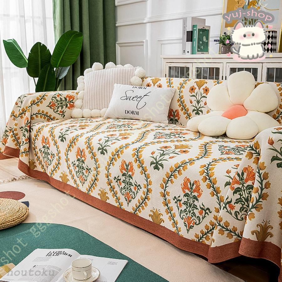 マルチカバー バリ織り 厚手 180*300cm インド綿 アジアン ソファー