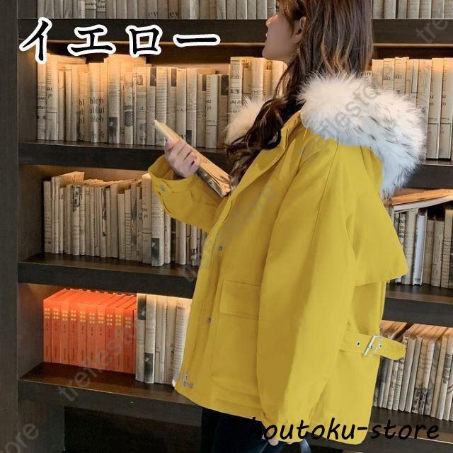 モッズコート レディース 中綿 ミリタリー アウター フェイクファー