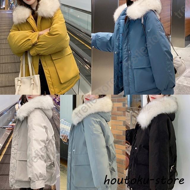 モッズコート レディース 中綿 ミリタリー アウター フェイクファー