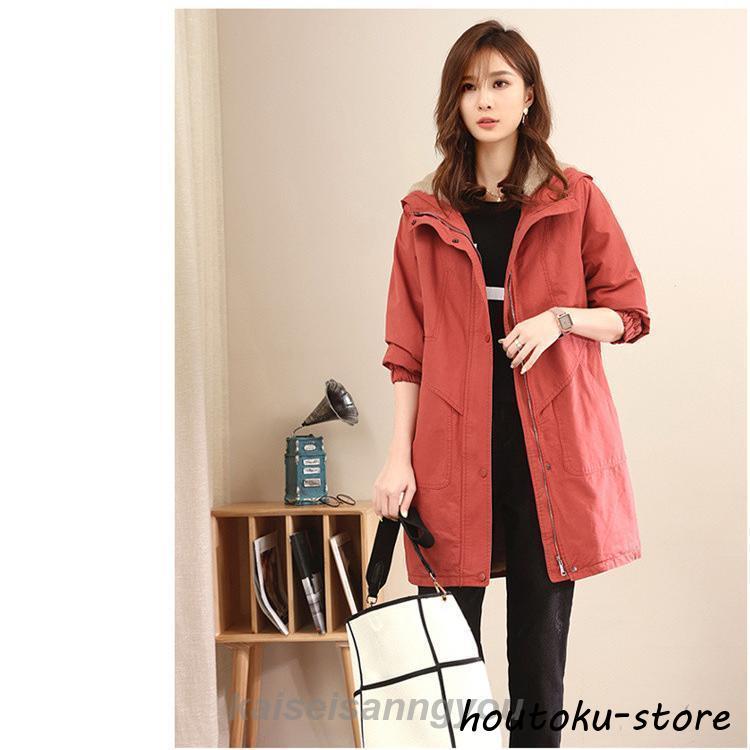 コート モッズコート レディース 裏ボア アウター 冬 防寒 中綿 ロング