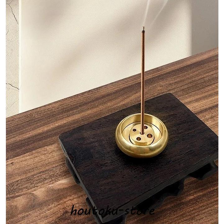 お香立て 線香立て インセンスホルダー 香炉 香皿 小さめ 9穴 5