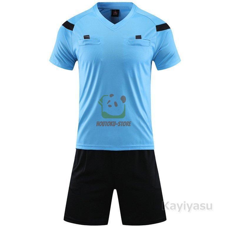 サッカー 審判服 審判ウェア レフェリーウエア 練習着 上下