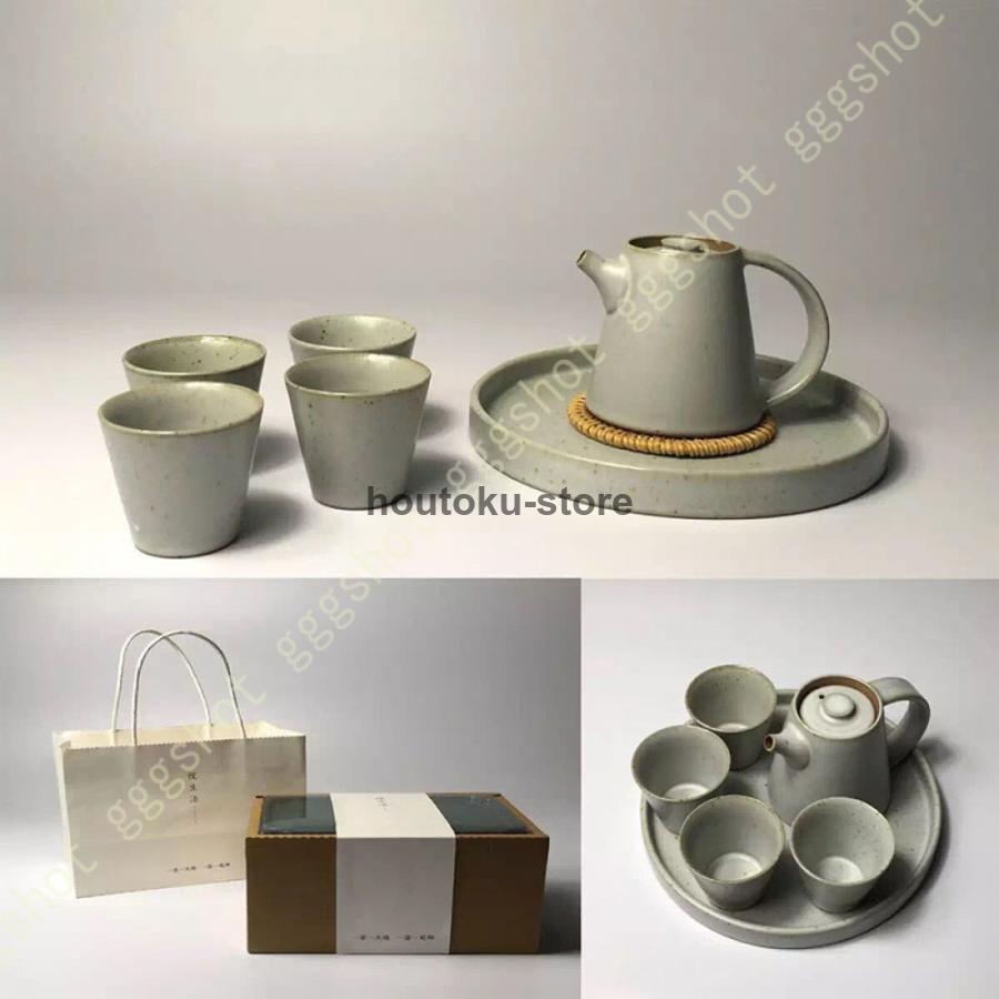 かわいい花柄の茶器5点セット 湯呑 急須 ポット 茶器 オシャレ かわいい花柄の茶器5点セット 湯呑 急須 ポット 茶器 オシャレ