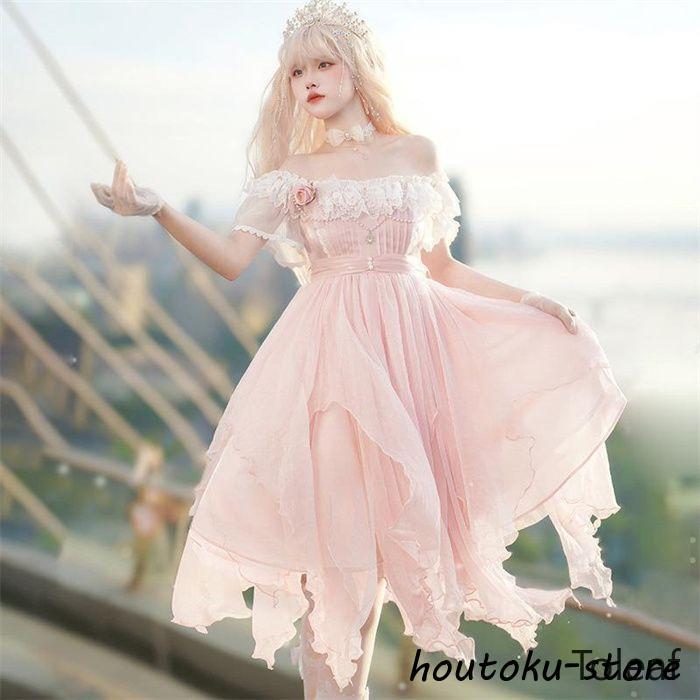 ロリータ ロリィタ ワンピース ピンク ロリータファッション