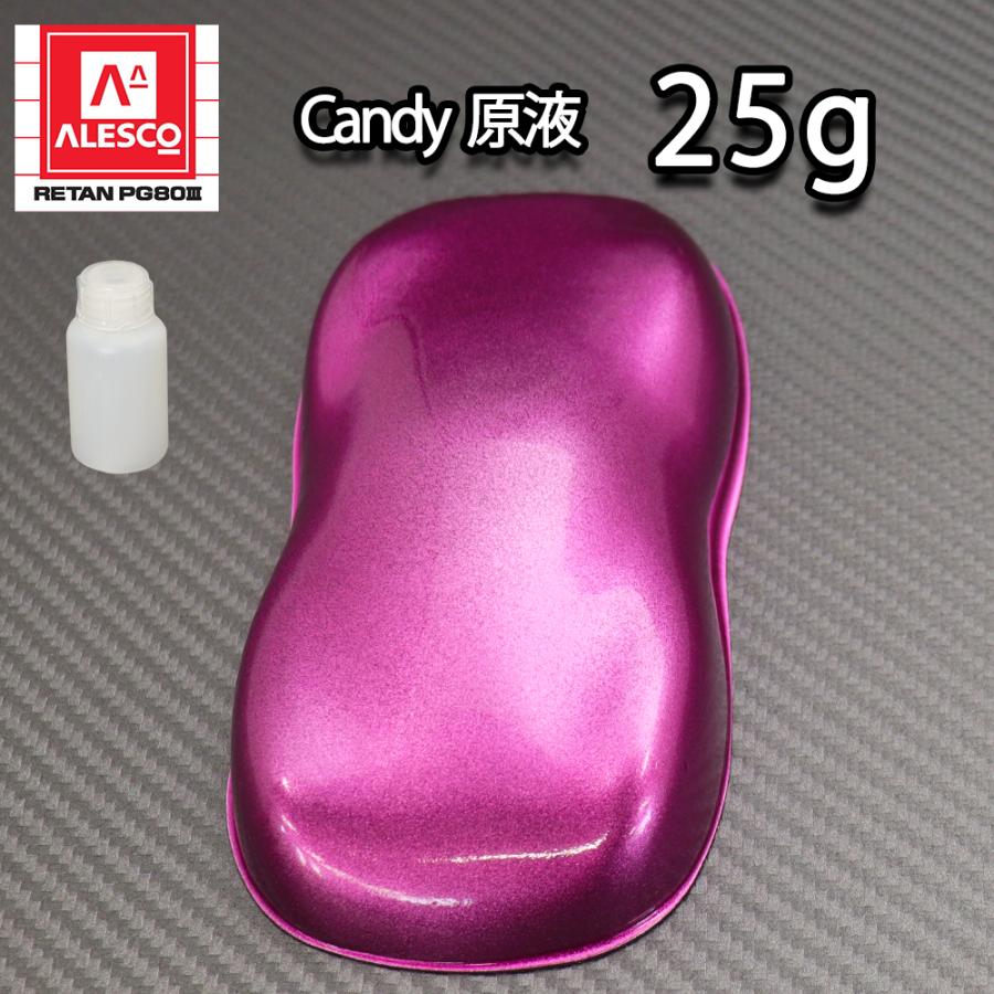 500g調色対応】濃縮 キャンディーカラー 原液 ピンク 25g/自動車用