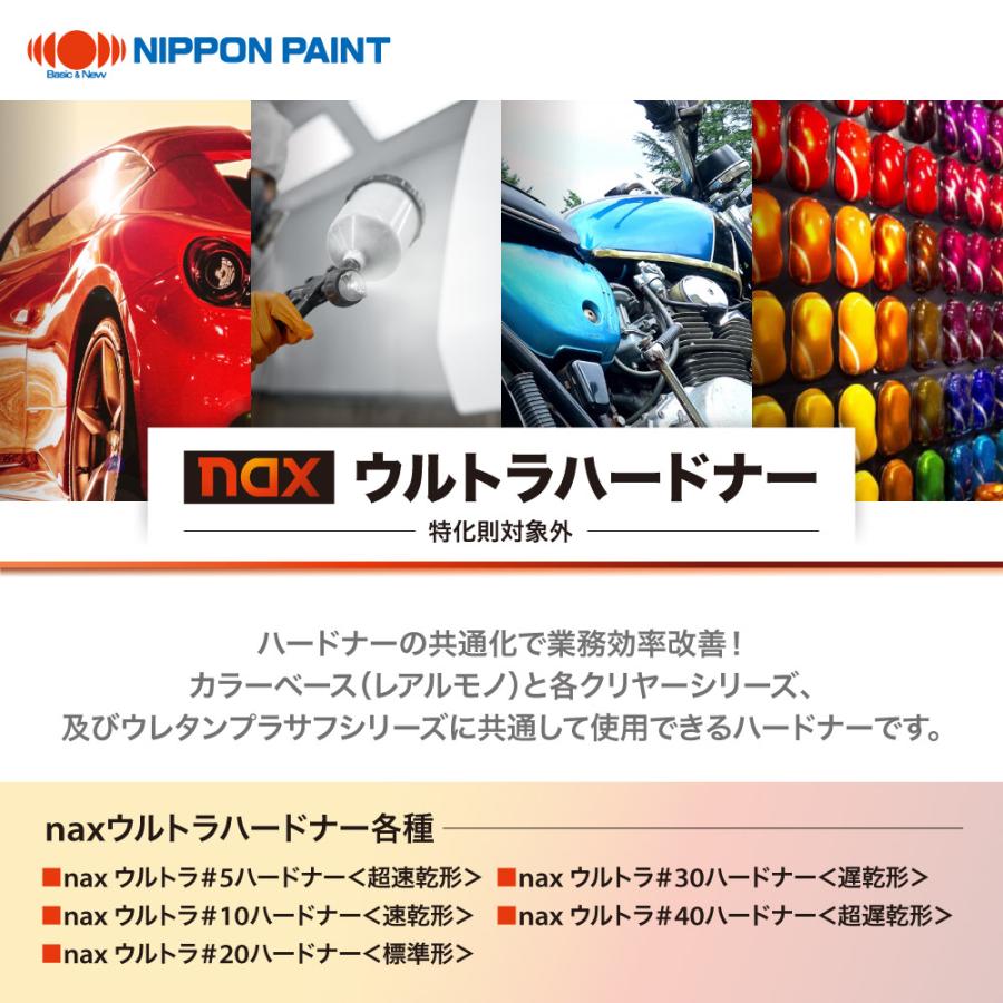 naxウルトラハードナー 50g/日本ペイント 硬化剤 クリヤー プラサフ