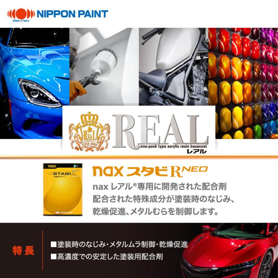 naxスタビR NEO 1kg/小分け 日本ペイント レアル 塗料 : PROST株式会社