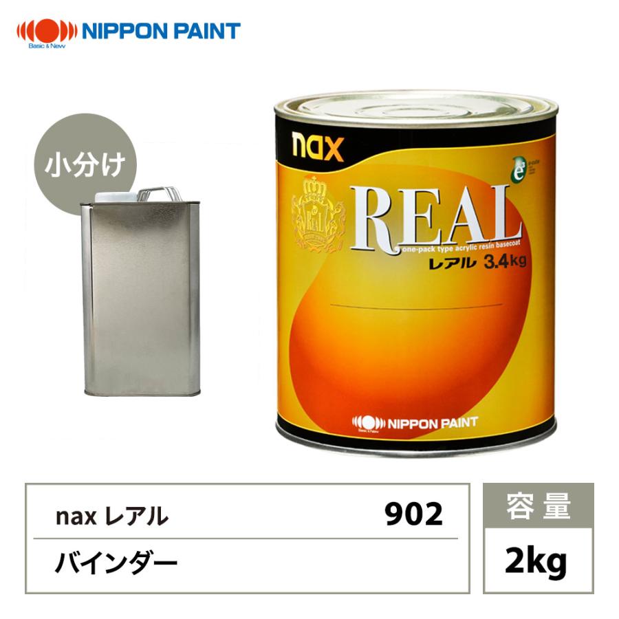 naxレアル 902 バインダー 2kg/日本ペイント 添加剤 塗料 : PROST株式