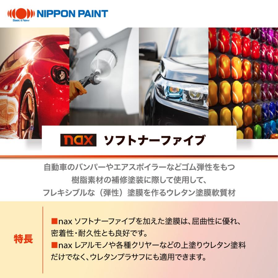 nax ソフトナーファイブ 500g /日本ペイント 添加剤 弾性塗膜 塗料