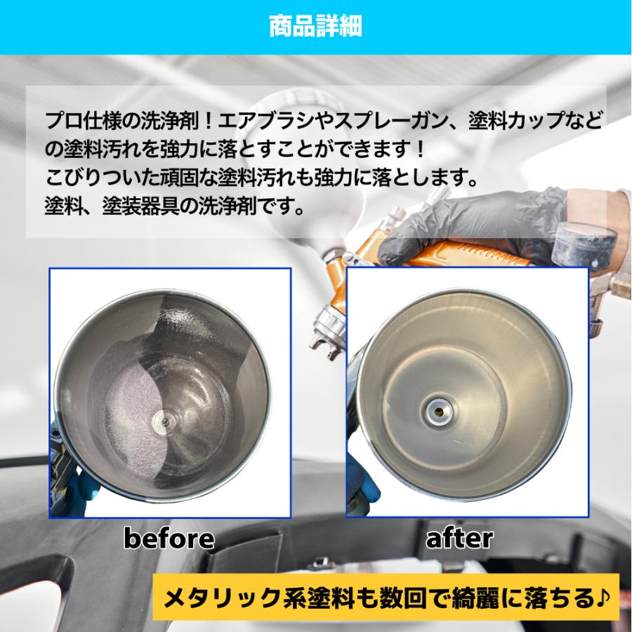 PROST's ガンクリーナー 4kg / 塗料 洗浄 スプレーガン : PROST株式