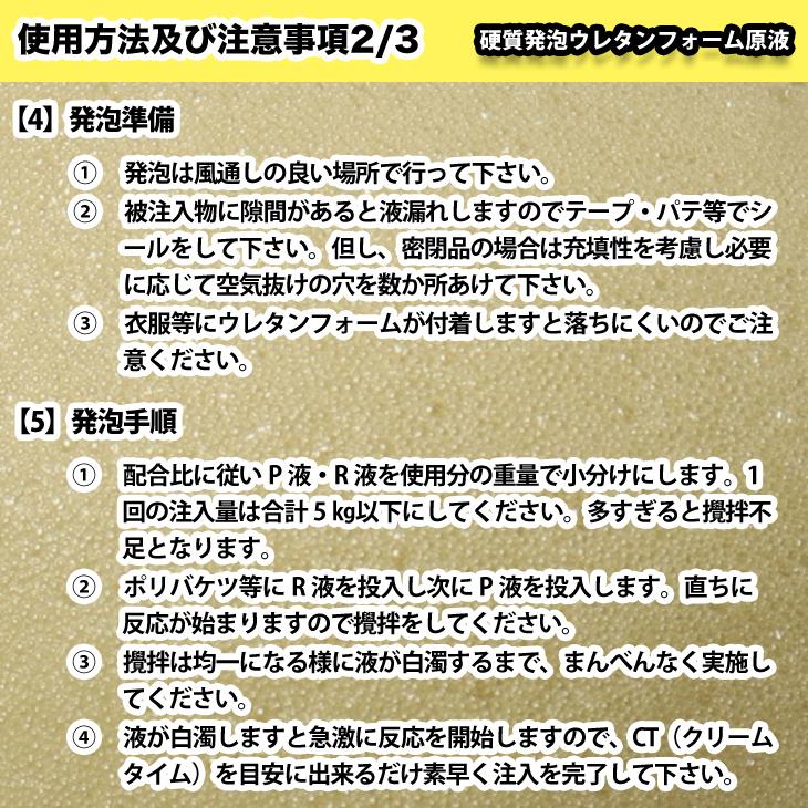 PROST 硬質発泡ウレタンフォーム原液　30倍　8kgセット　 【カバー】