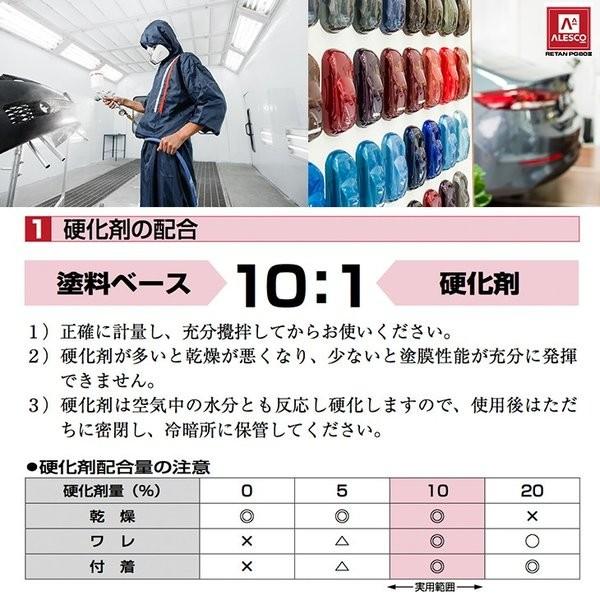 関西ペイントPG80 ライト ブルー メタリック (粗目) 500g 自動車用ウレタン塗料 2液 カンペ ウレタン 塗料 青 ブルメタ|houtoku|04