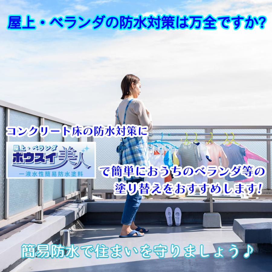 ボウスイ美人　塗料 防水 塗料 一液 水性 簡易 / 屋上・ベランダ ボウスイ美人 2kg : PROST