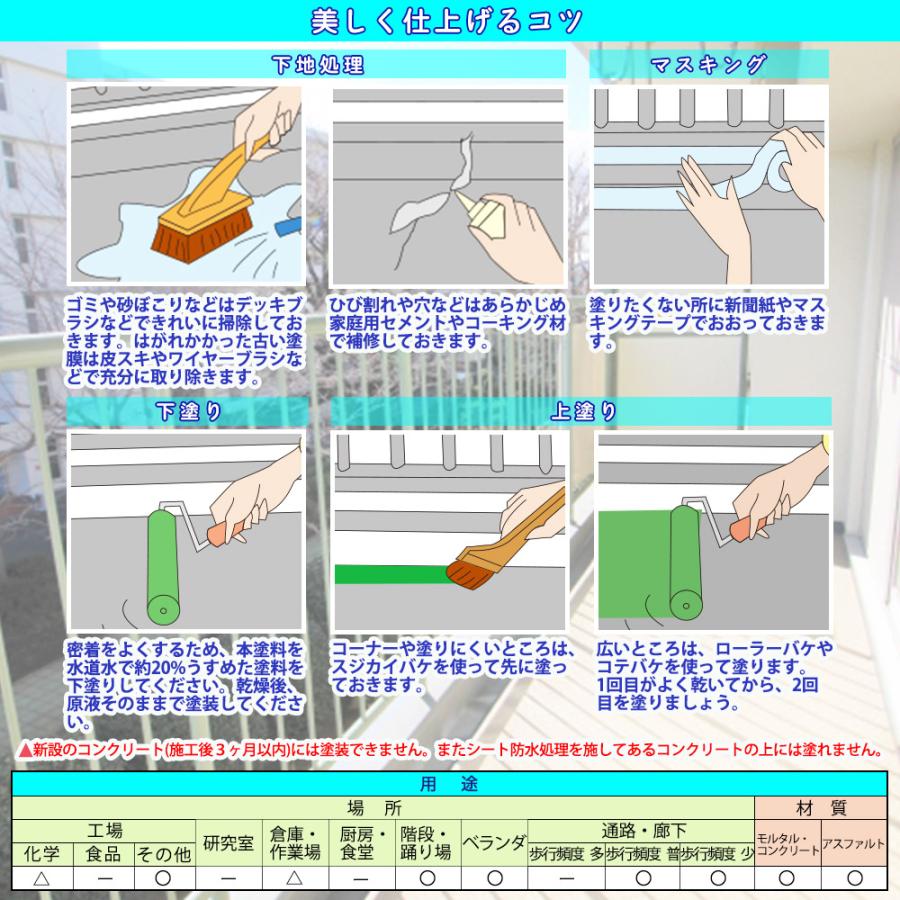 防水 塗料 一液 水性 簡易 / 屋上・ベランダ ボウスイ美人 500g