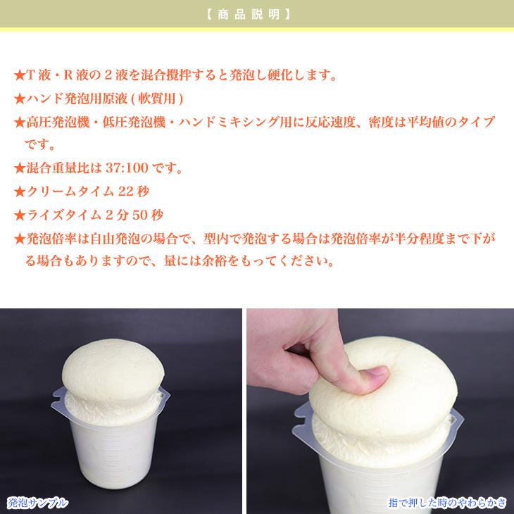 PROST ソフトスポンジ！軟質発泡ウレタン原液 4kgセット : PROST株式