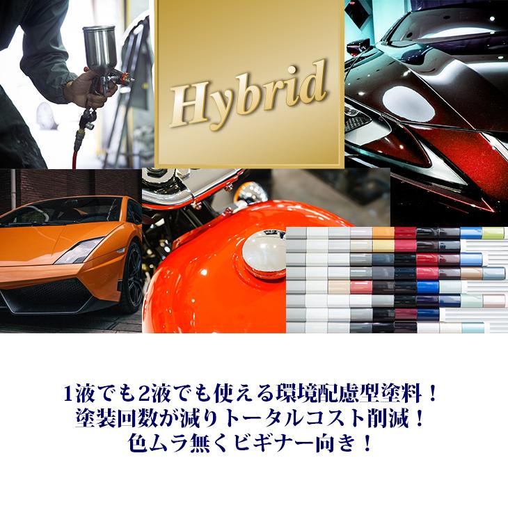 関西ペイント　ハイブリッド　843 関西ペイント レタンPG ハイブリッド エコ 原色 843 ファジー