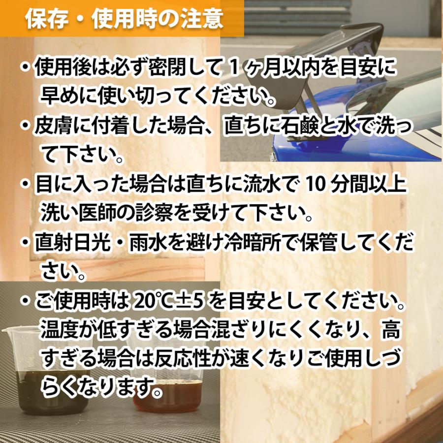 PROST 硬質発泡ウレタンフォーム原液 40倍 4kgセット/発泡 PROST 硬質発泡ウレタンフォーム原液 40倍 4kgセット/発泡