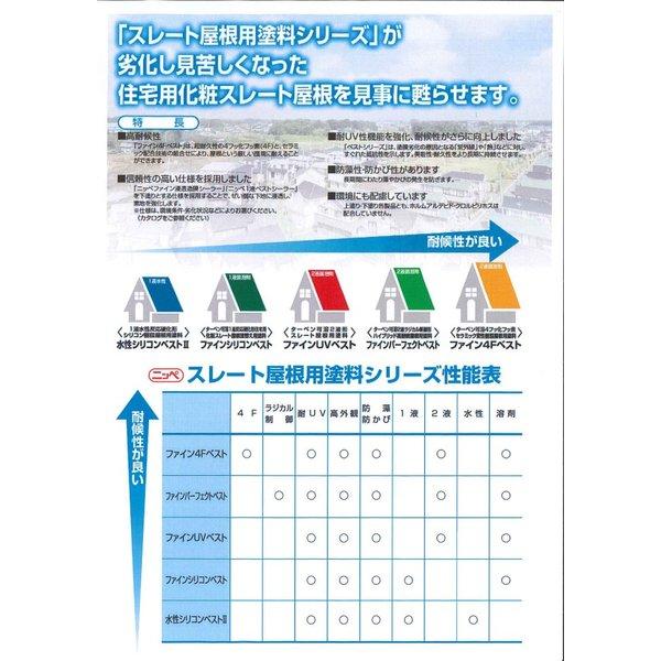 ファインシリコンベスト　15kg　標準色　屋根用　塗料　日本ペイント