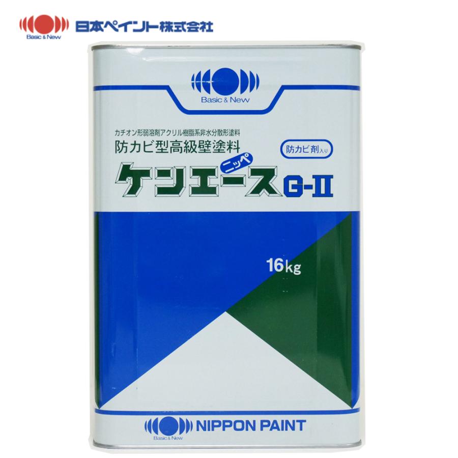 ケンエースG-II 16kg 白 【メーカー直送便/代引不可】日本ペイント 内装材 塗料 : PROST株式会社 - 通販 - Yahoo ...