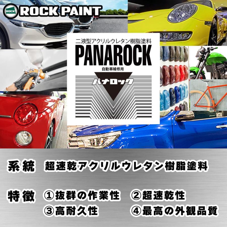ロックペイント パナロック 調色 トヨタ 202 ブラック 500g（原液）｜houtoku｜02