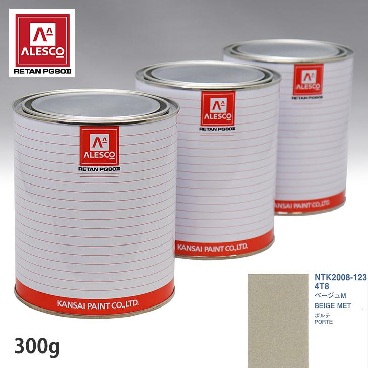 関西ペイント PG80 調色 トヨタ 4T8 ベージュM 300g（原液） : PROST株式会社 - 通販 - Yahoo!ショッピング