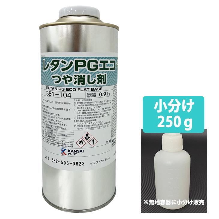 PGエコ つや消し剤 250g / 2液 自動車 ウレタン塗料 PG80 艶消し剤